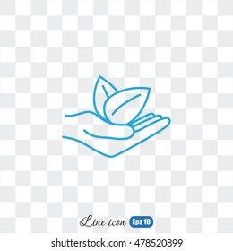 Line icon- eco