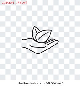 Line icon- eco