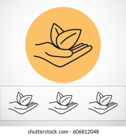 Line icon- eco