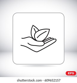 Line icon- eco