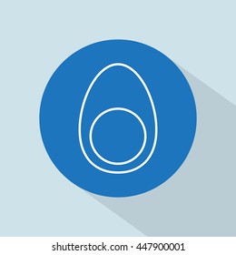 Line icon- egg