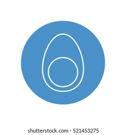 Line icon- egg
