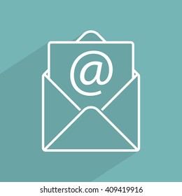 Line icon-  e-mail