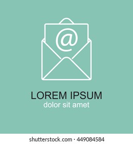Line icon-  e-mail