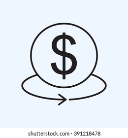 Line icon- Exchange