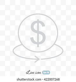 Line icon- Exchange