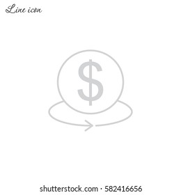 Line icon- Exchange