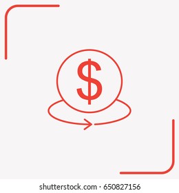 Line icon- Exchange