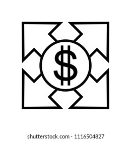 Line Icon Expenses