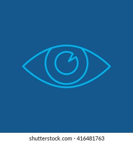 Line icon- eye