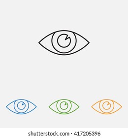 Line icon- eye