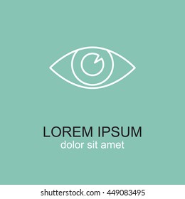 Line icon- eye