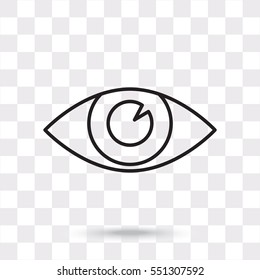 Line icon- eye