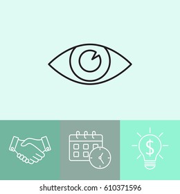 Line icon- eye