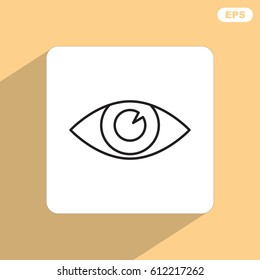 Line icon- eye