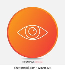 Line icon- eye