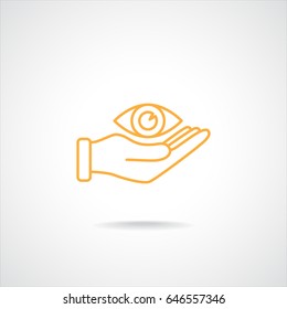 Line icon-  eye protection