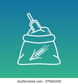 Line icon- flour