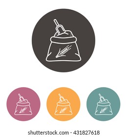 Line icon- flour