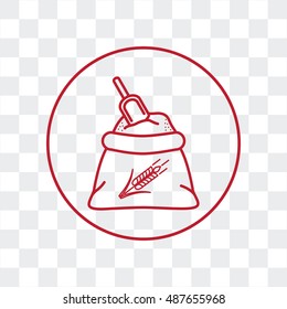 Line icon- flour