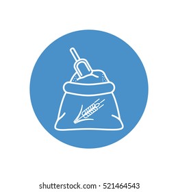 Line icon- flour