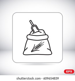 Line icon- flour