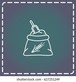 Line icon- flour