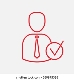 Line icon- friend
