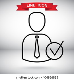 Line icon- friend