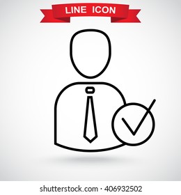 Line icon- friend