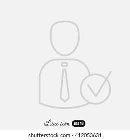 Line icon- friend