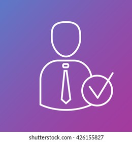 Line icon- friend