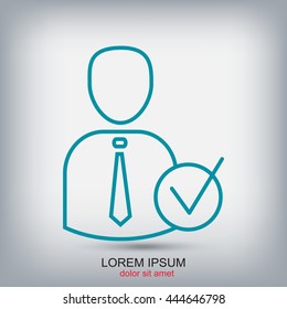 Line icon- friend