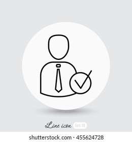 Line icon- friend