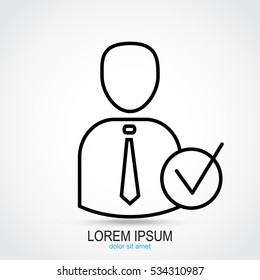 Line icon- friend