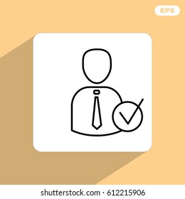 Line icon- friend