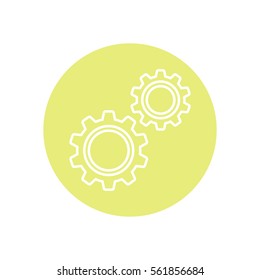 Line icon-  gears