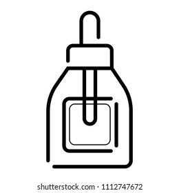 Line icon glue