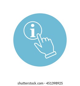 Line icon- hand  money for house