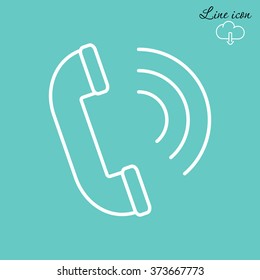 Line icon- handset 