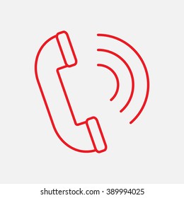 Line icon- handset 