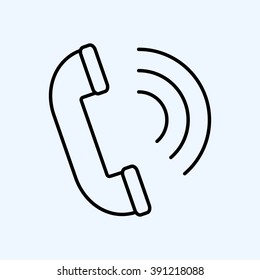 Line icon- handset 