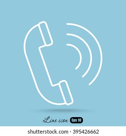 Line icon- handset 