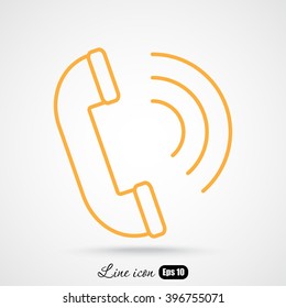 Line icon- handset 