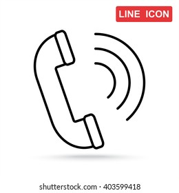 Line icon- handset 