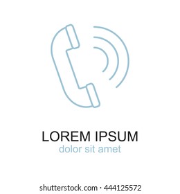 Line icon- handset 