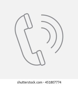 Line icon- handset 