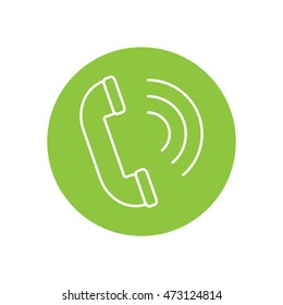 Line icon- handset 