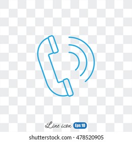 Line icon- handset 