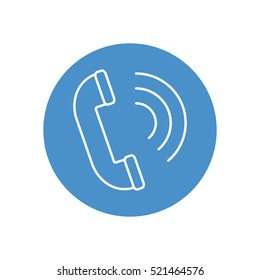 Line icon- handset 